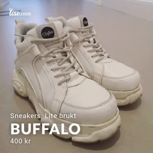 Buffalo sneakers - Buffalo sneakers, white, size 39. Not much used. 