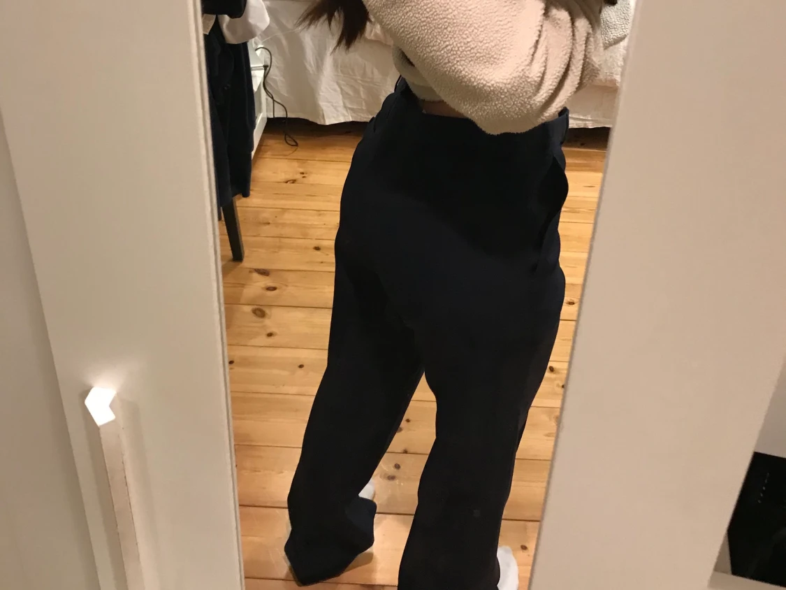 Lågmidjade kostymbyxor - 91