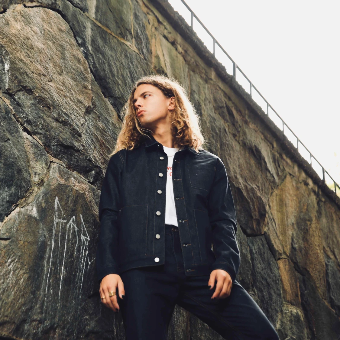 Raw denim jacka (Deadstock) - 90