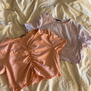 Shein  - Säljer dessa två super söta topparna från shein. Säljer pga att dom inte kommer till andvändning💕 Storlek M passar även S och L💕⚡️
