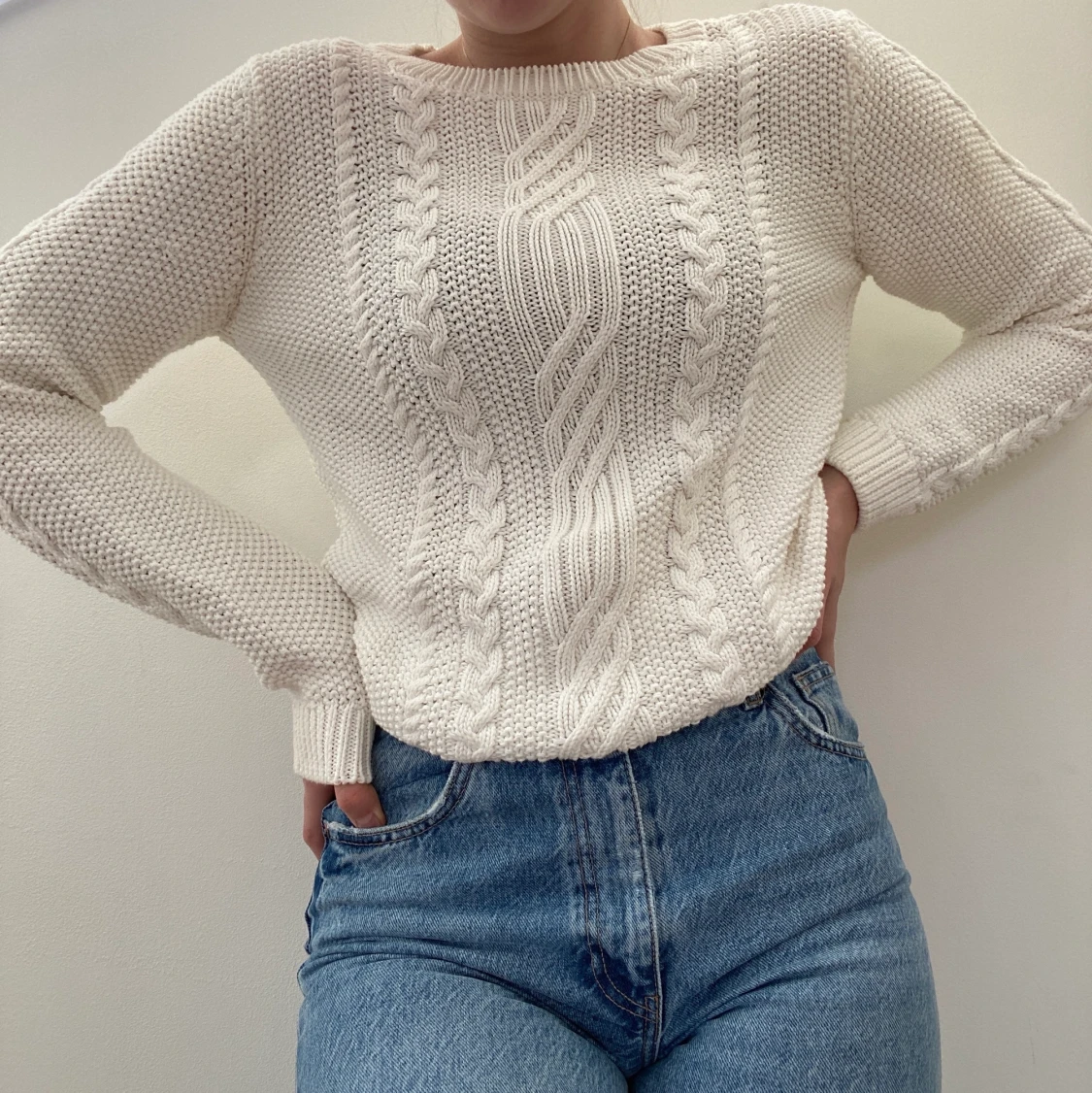 Stickad Gant tröja  - 90