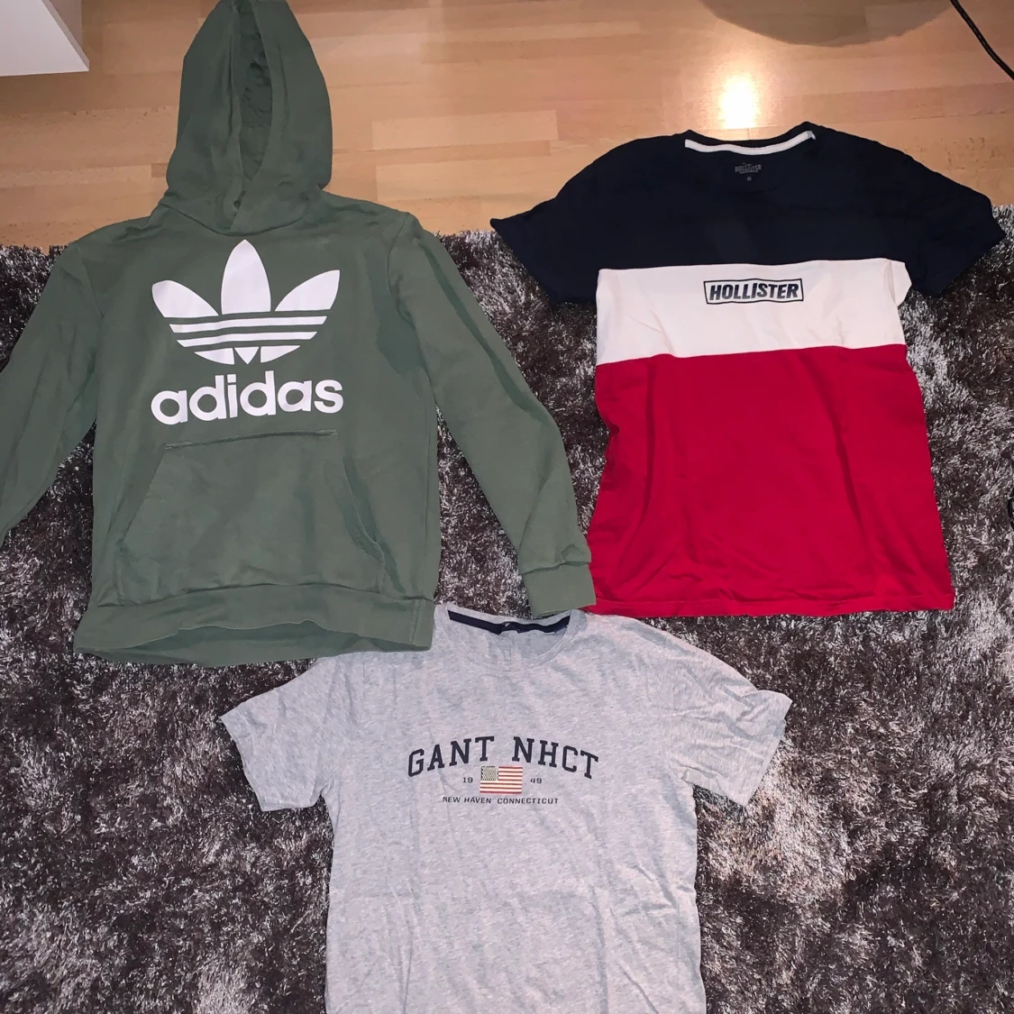 Gant, hollister och adidas ungdomskläder