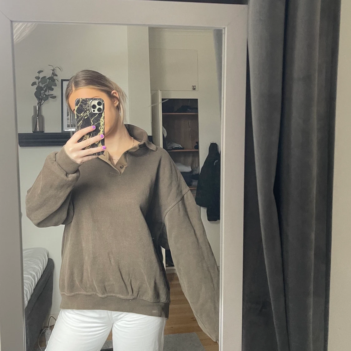 Brun vintage sweatshirt  - 91