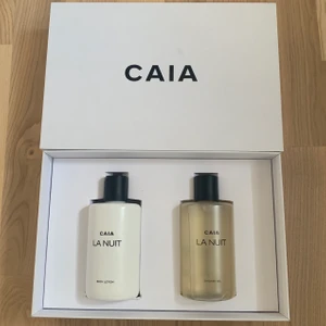 caia body lotion & shower gel - Säljer min Caia La Nuit bodylotion och shower gel som lukat supergott, använt 1 gång☺️☺️