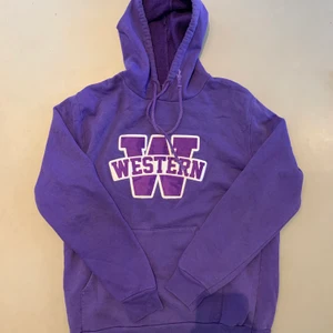 ”Western” college vintage hoodie - Size M