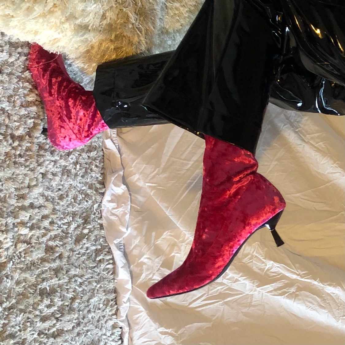 Rosa Sockboots från NA-KD - 90