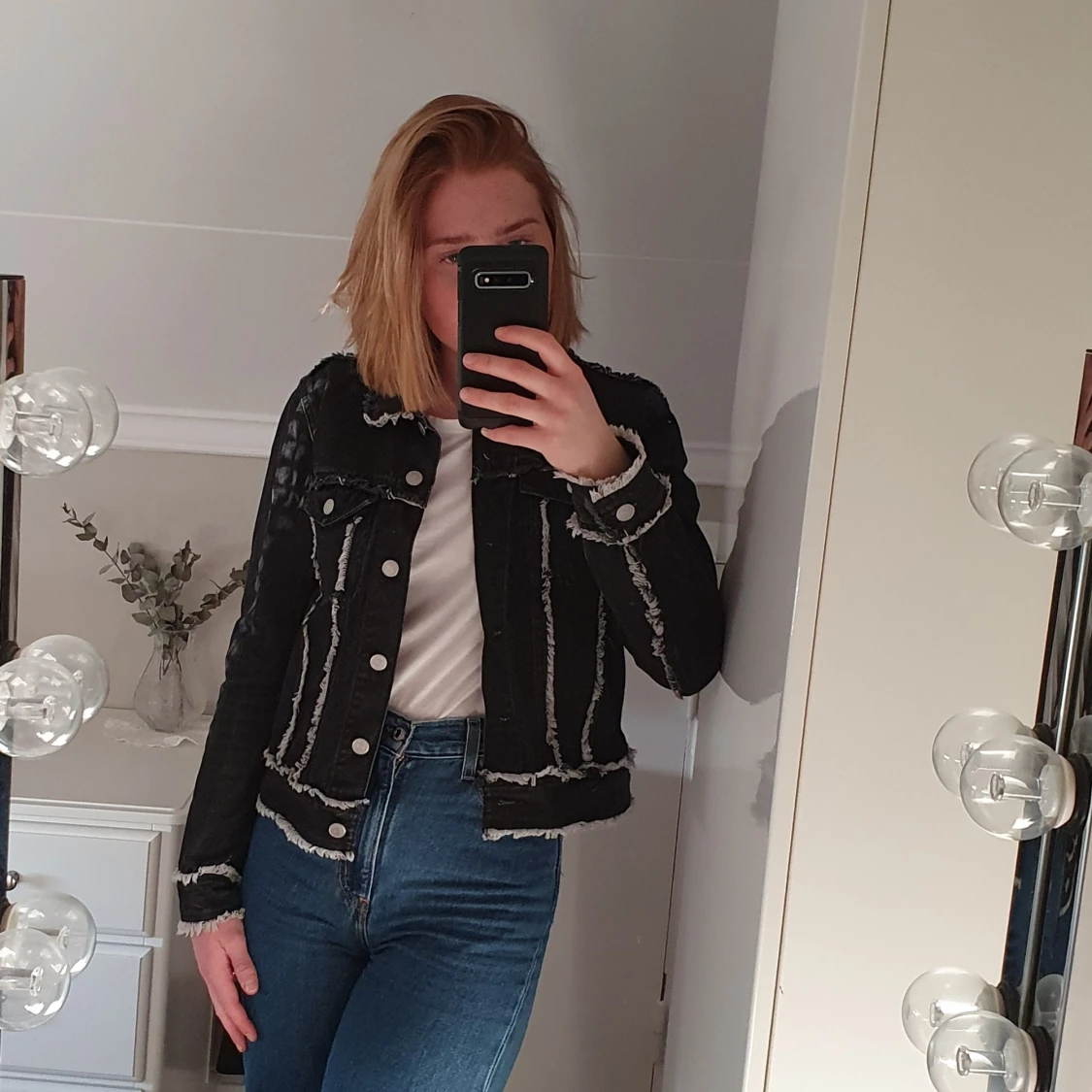 Weekday jeansjacka i stl S