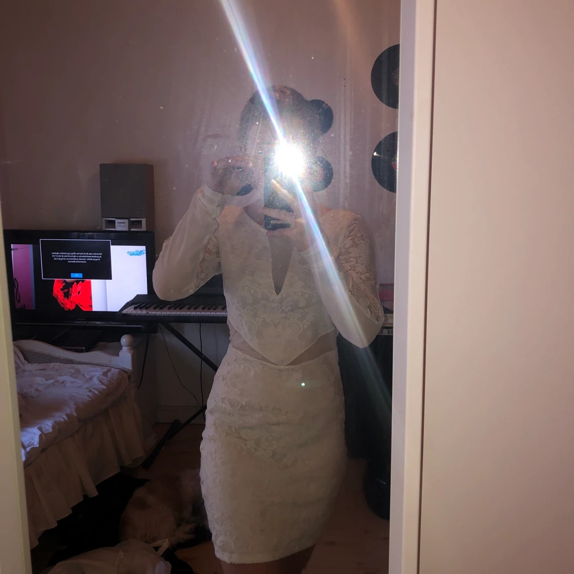 Spetsklänning  - 91