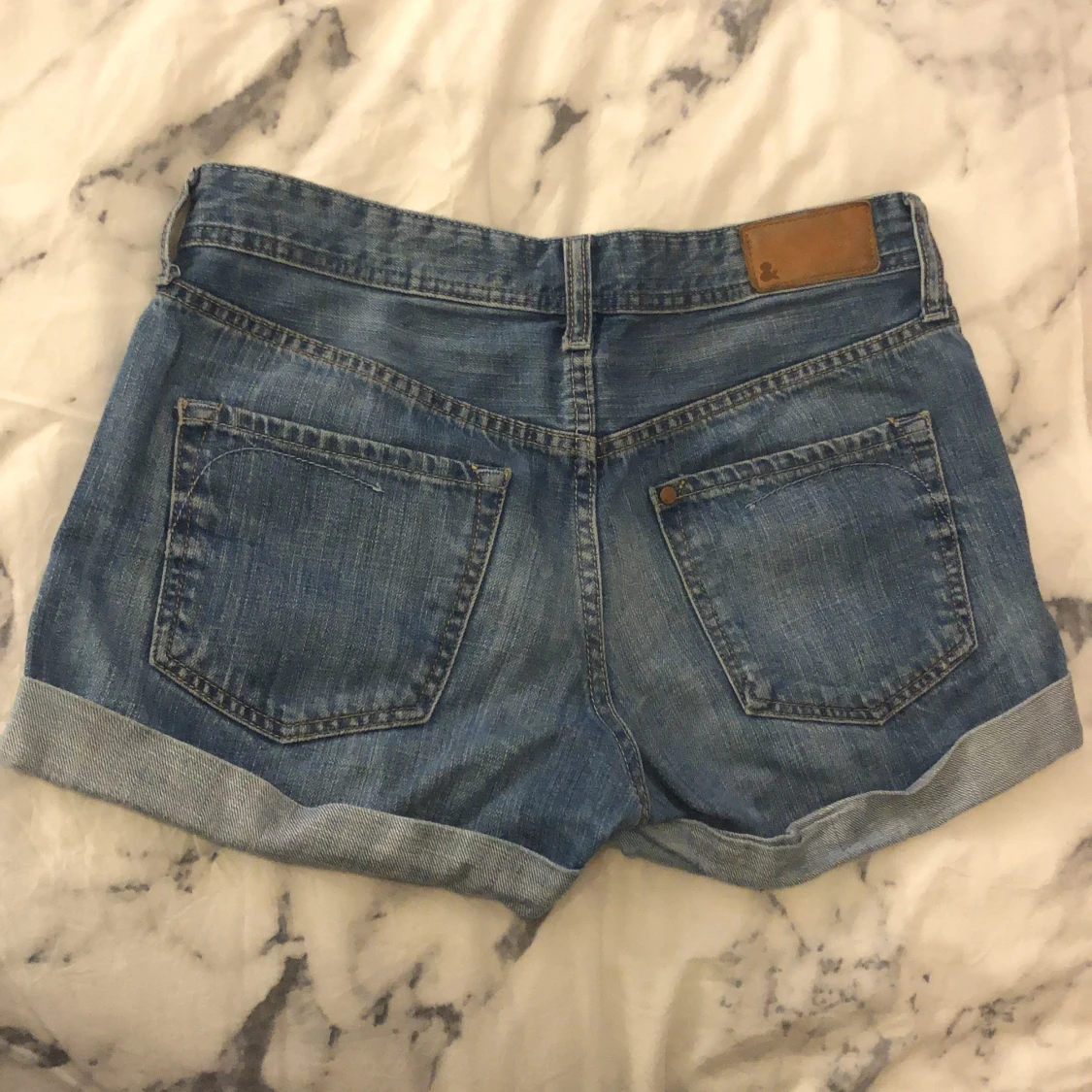 Blå jeans shorts storlek 36 - 90