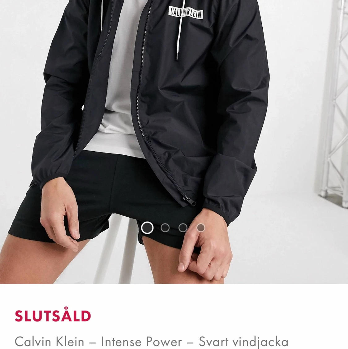 Fin Calvin Klein vindjacka  - 90