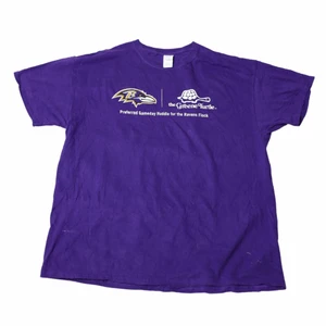 B - Vintage Graphic Tee - En Nice Graphic Tee med en väldigt eftertraktad lila färg som är svår att få tag. Vi tror att den kommer från ett sportlag i College men är ej fullt säkra. Köpt på en trifthstore i USA som heter Tjjmaxx.