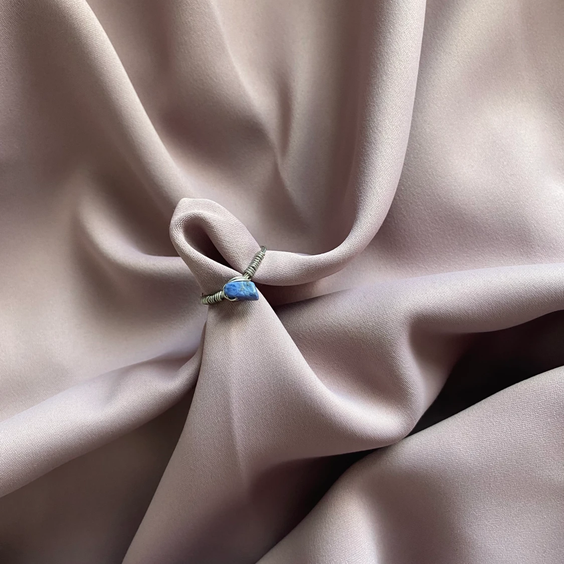 Sodalite kristall ringđ§ż