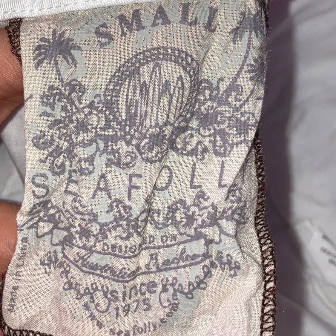 Vita linneshorts  - 91