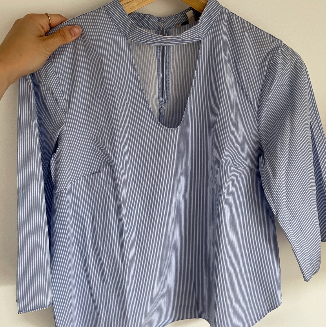 Blå tröja / skjorta | S  - 90