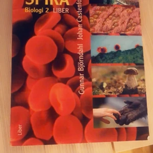 Biologi 2 kursbok för gymnasiestudier eller komvuxstudier - Jättegott skick, nästan nyskick, inte skrivit i boken alls, från 2019