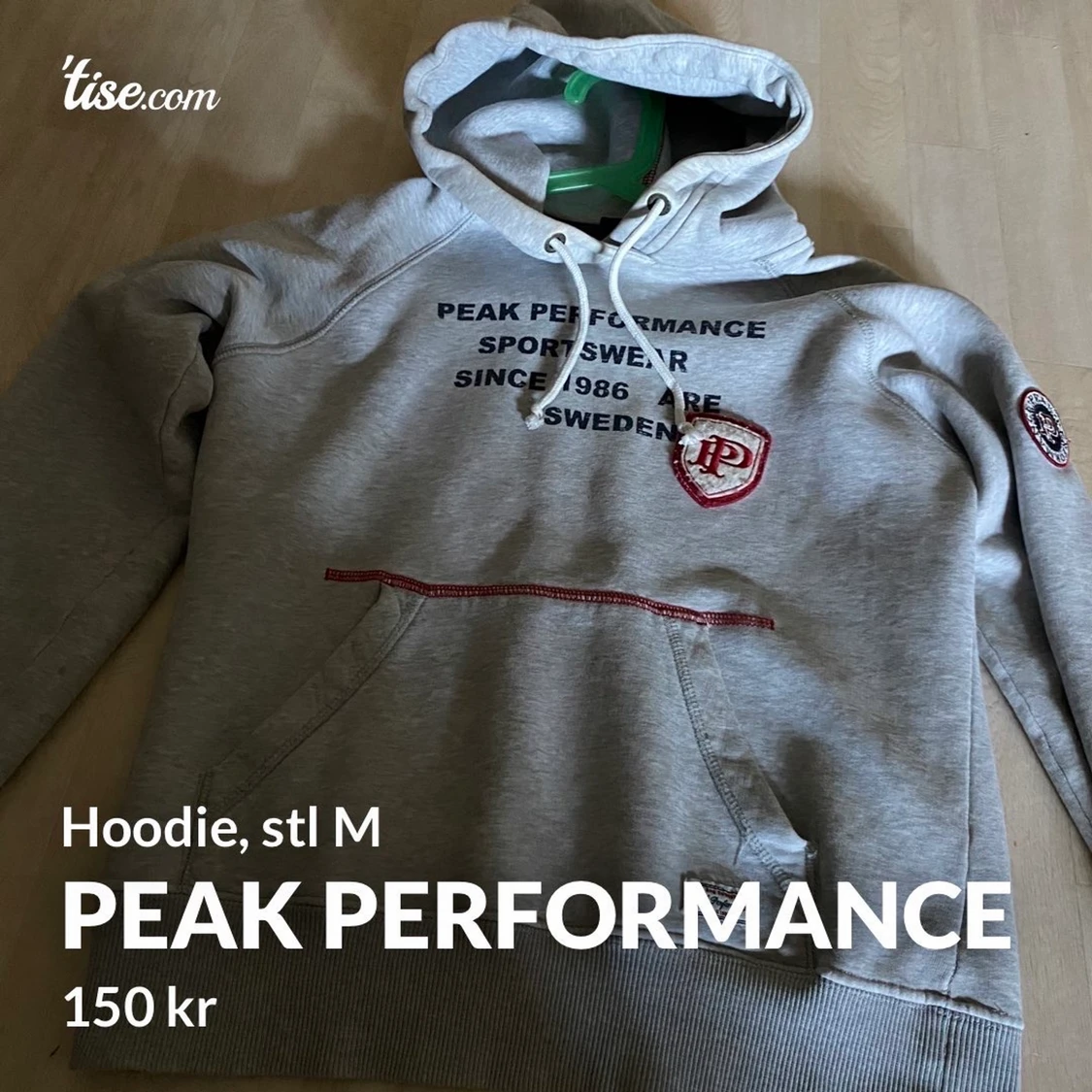 Peak performance hoodie