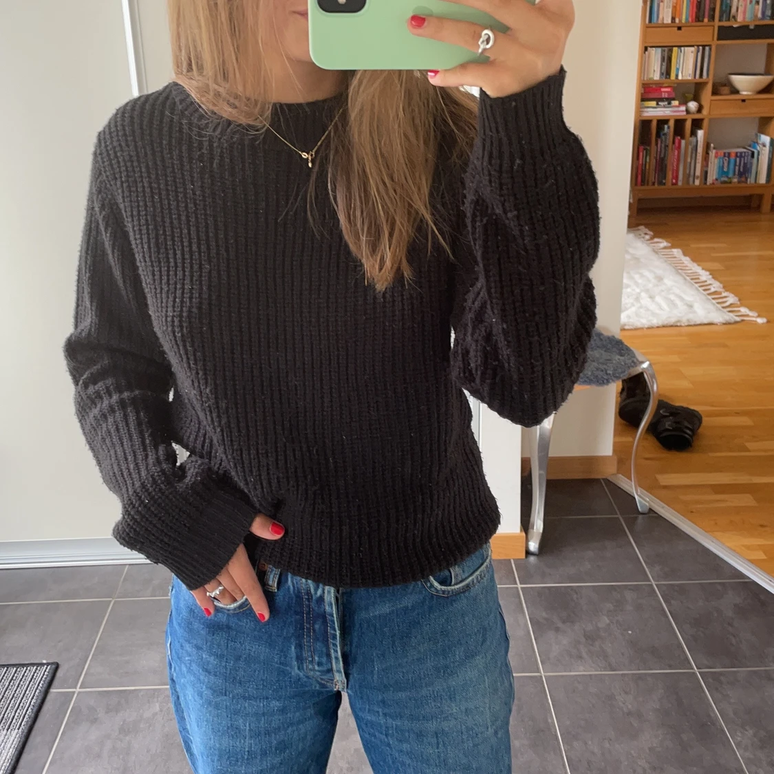 Stickad tröja - 90