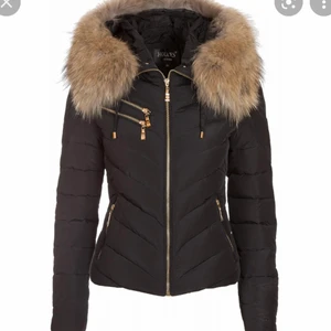 Hollies vinterjacka - Hollies vinterjacka i modellen chatel med äkta päls och guldiga detaljer. fint skick! Prislappar finns kvar! Lånade bilder skicka ett Medelande så får du egna bilder på jackan 