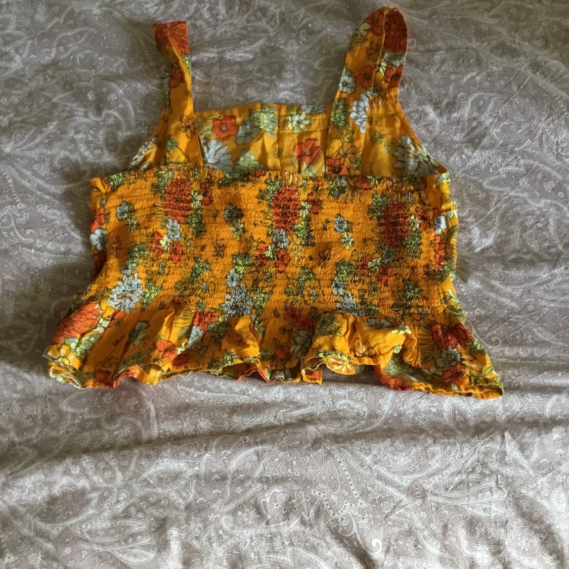 Blommiga kottom summer kropptop - 90