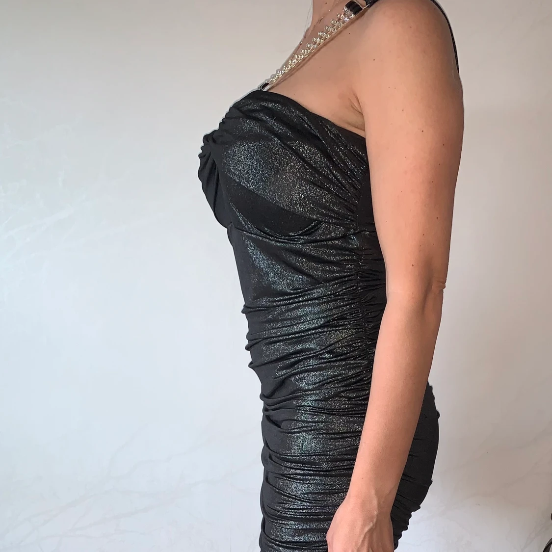 Svart/grå klänning - 91