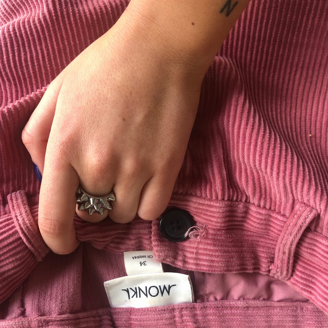 Rosa manchesterbyxor  - 91