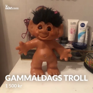 Gammaldags troll made in Danmark🇩🇰❤️ - Pris 1000kr