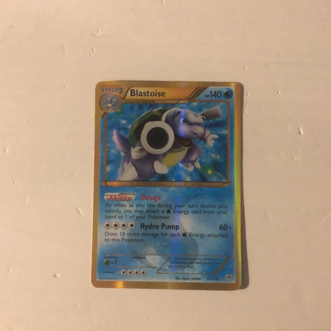 blastoise plasma storm