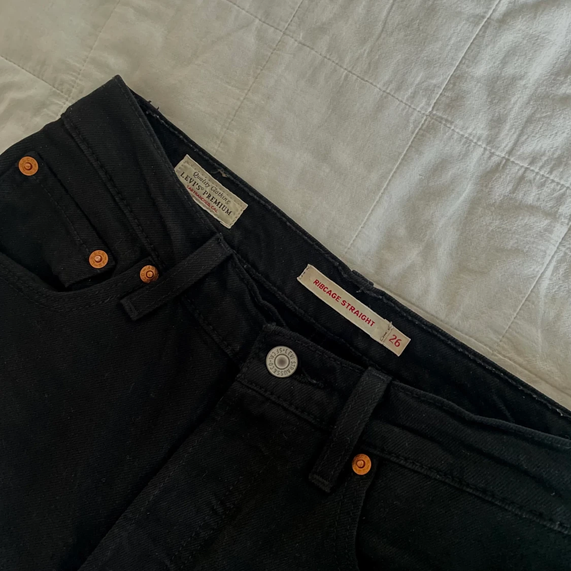 Levi’s svart ribcage - 91