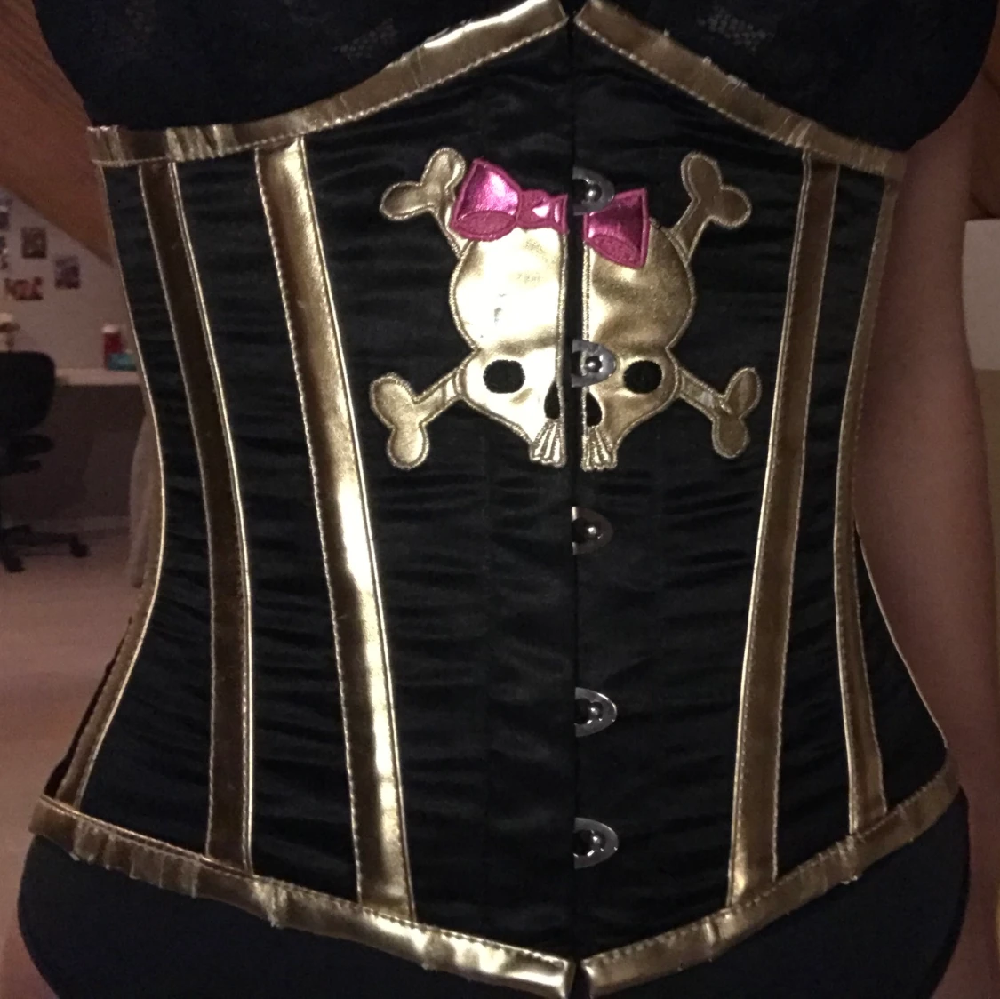 Skull corset