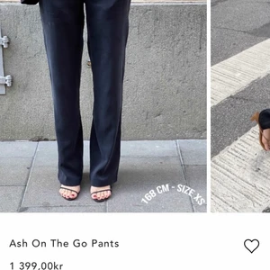 Djerf Avenue Ash On The Go Pants - Ett par helt nya Ash On The Go Pants från Djerf Avenue med lapp kvar! Endast testade 😊 men lite skrynkliga. Storlek M och säljer pga för stor storlek 🥲 De är i normallängd 🥰