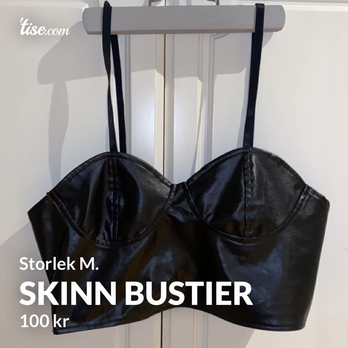 Skinn bustier