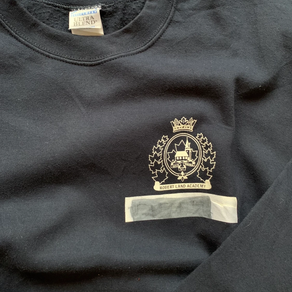 Vintage printed hoodie - 90