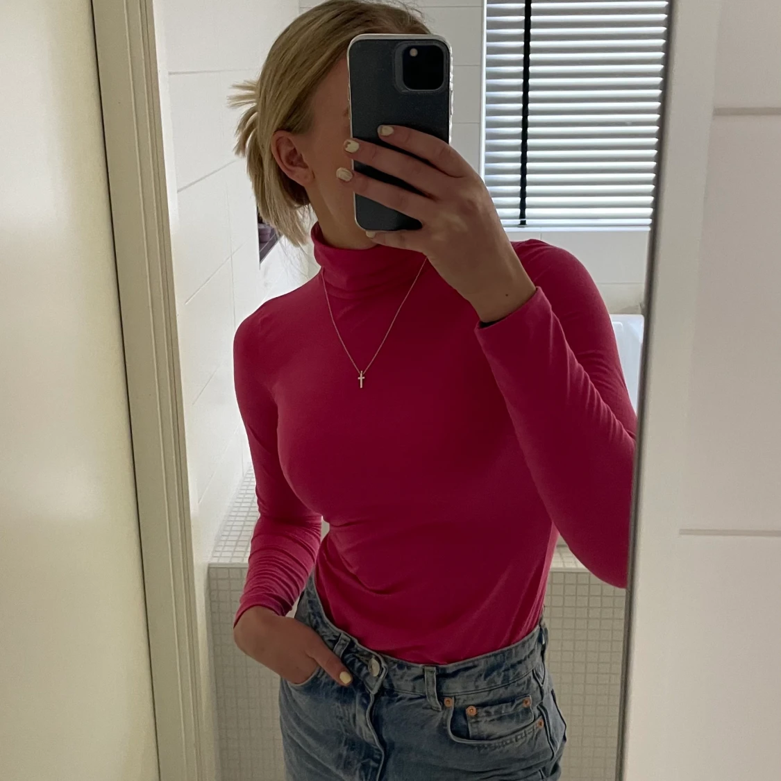 Tröja med polokrage  - 90