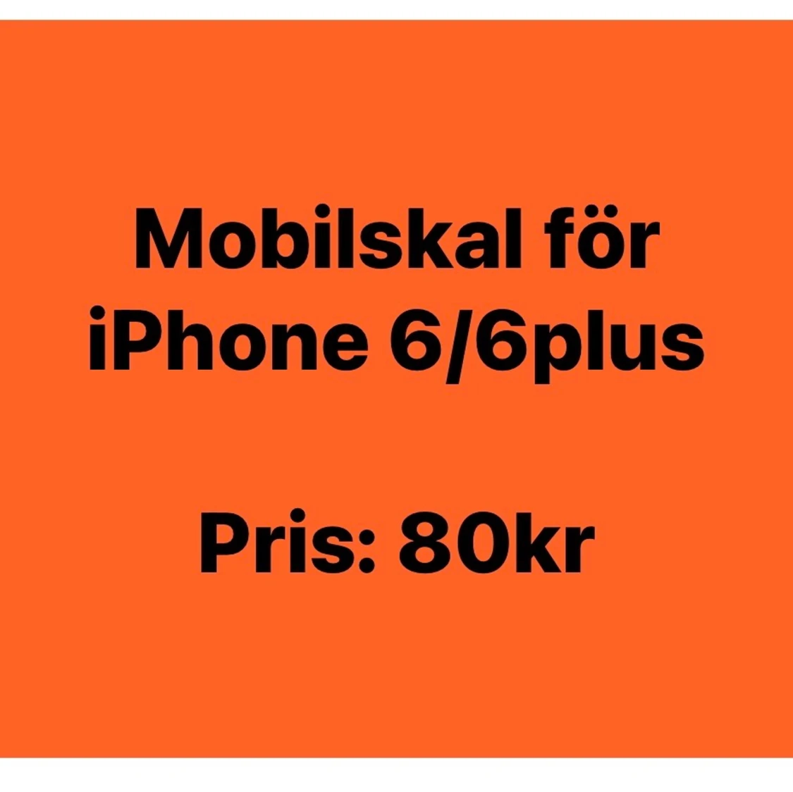 Mobilskal till iPhone 6/6plus