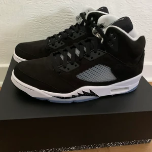 Jordan 5 retro moonlight strl 43 - Jordan 5 retro moonlight strl 43.  Direkt från SNKRS. Endast uppackade för bild. Hämtas i Slottstaden eller skickas spårbart. Köparen står för ev frakt. kvitto finns. Bud fr 2300 kr Bin 2500 kr