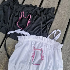 Catgirl toppar från wish - Två catgirl toppar i storlek L från wish, säljes då de absolut inte passar mig haha