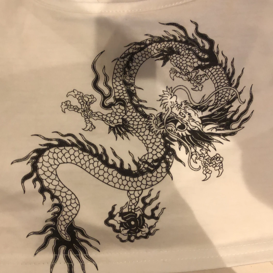 Vit SHEIN drake topp  - 91