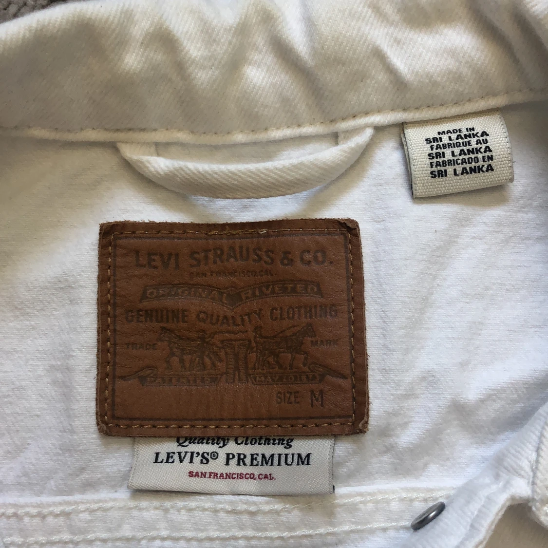 Levis jeans jacka  - 91