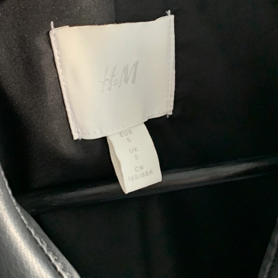 Skjortjacka i skinnimmitation - 91