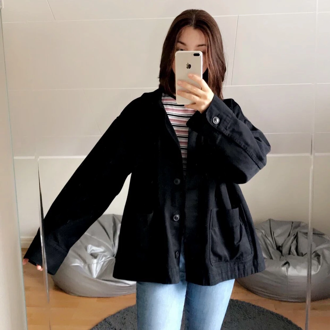 Oversized jeansjacka - 91