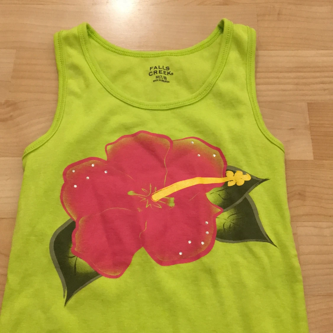 En lime grön linne  - 91