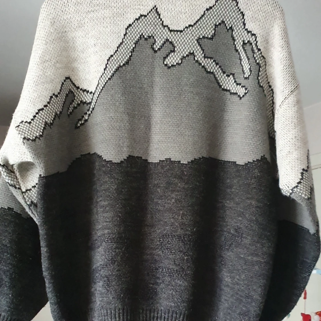 Sexig och unik mjukt kashimir tröja med orden my home is my jungle  - 90