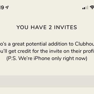 Säljer min clubhouse invite.