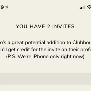 Säljer min clubhouse invite.