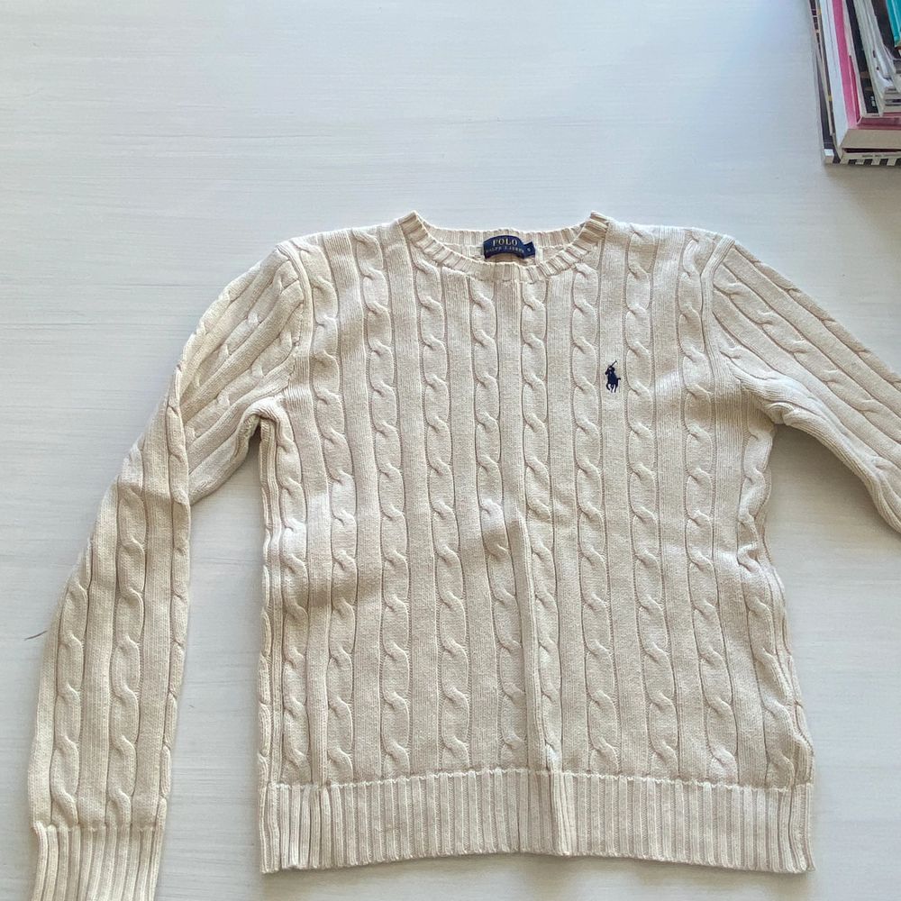 Stickad Polo Ralph Lauren tröja | Plick Second Hand