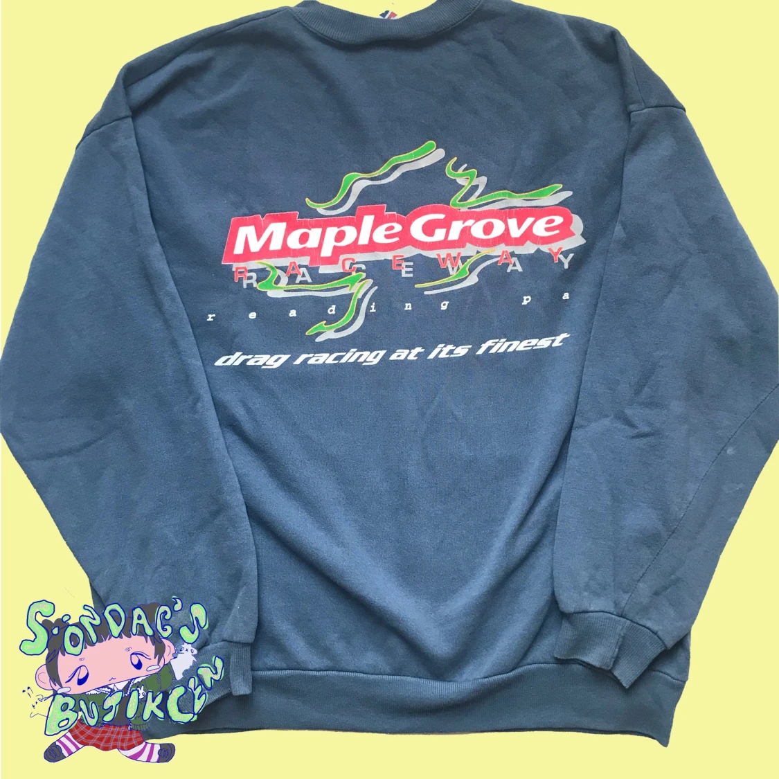 Motorsport tjocktröja - 90