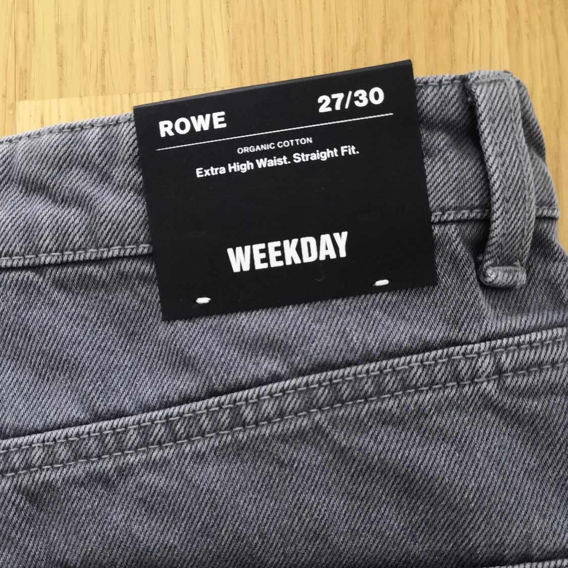 Rowe Extra High Straight Jeans - 90