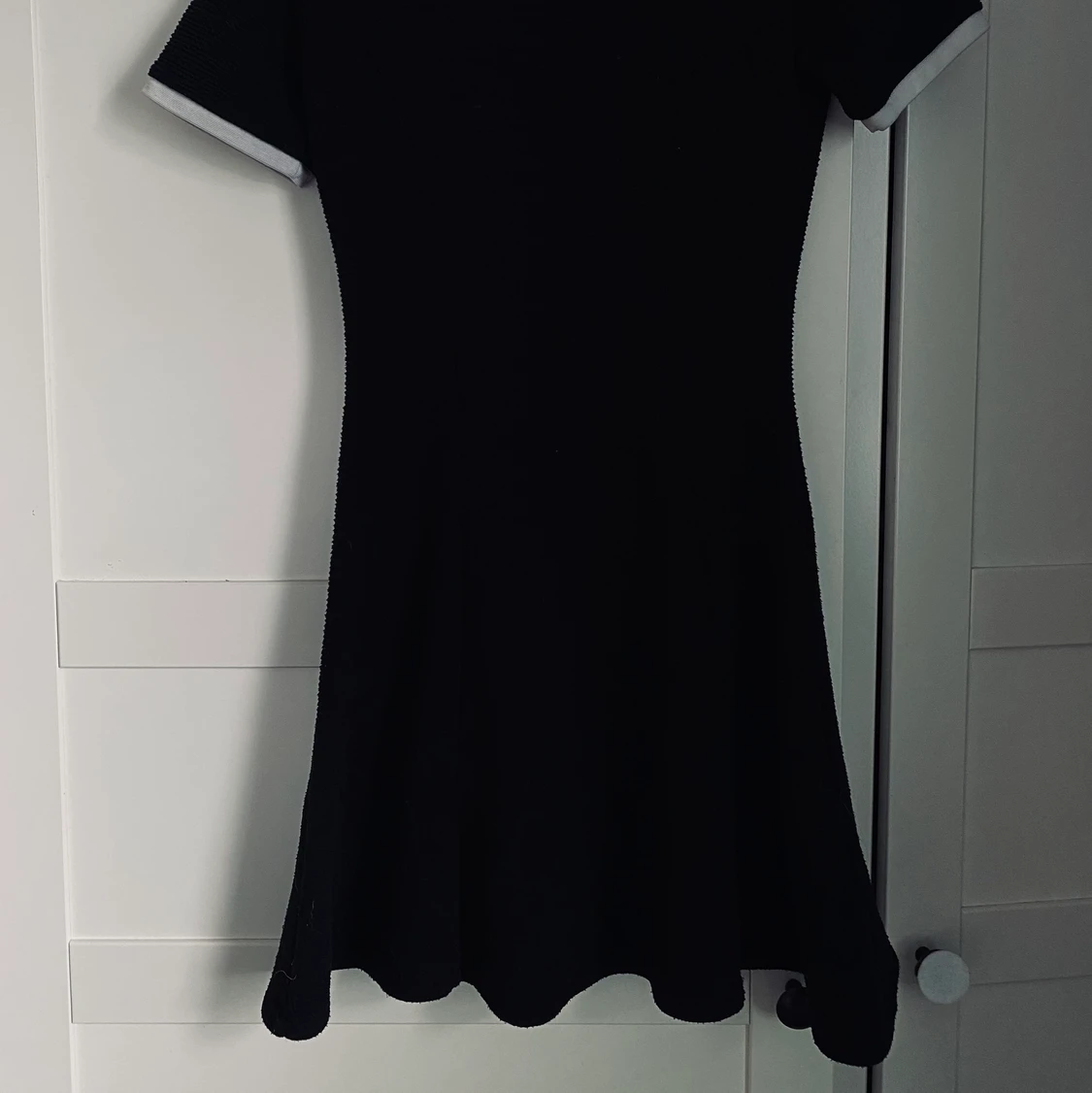 Skaterdress/skaterklänning svartvit - 90