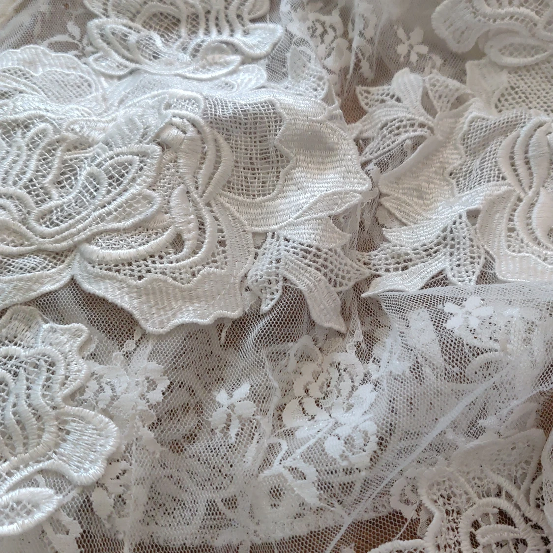 Vit spetstopp Bikbok stl XS - 91