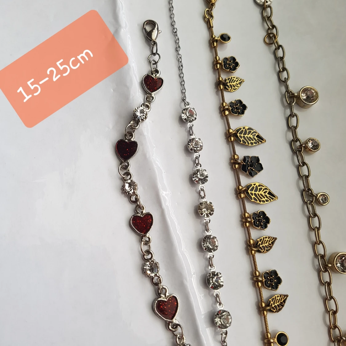 Superfina armband/fotlän